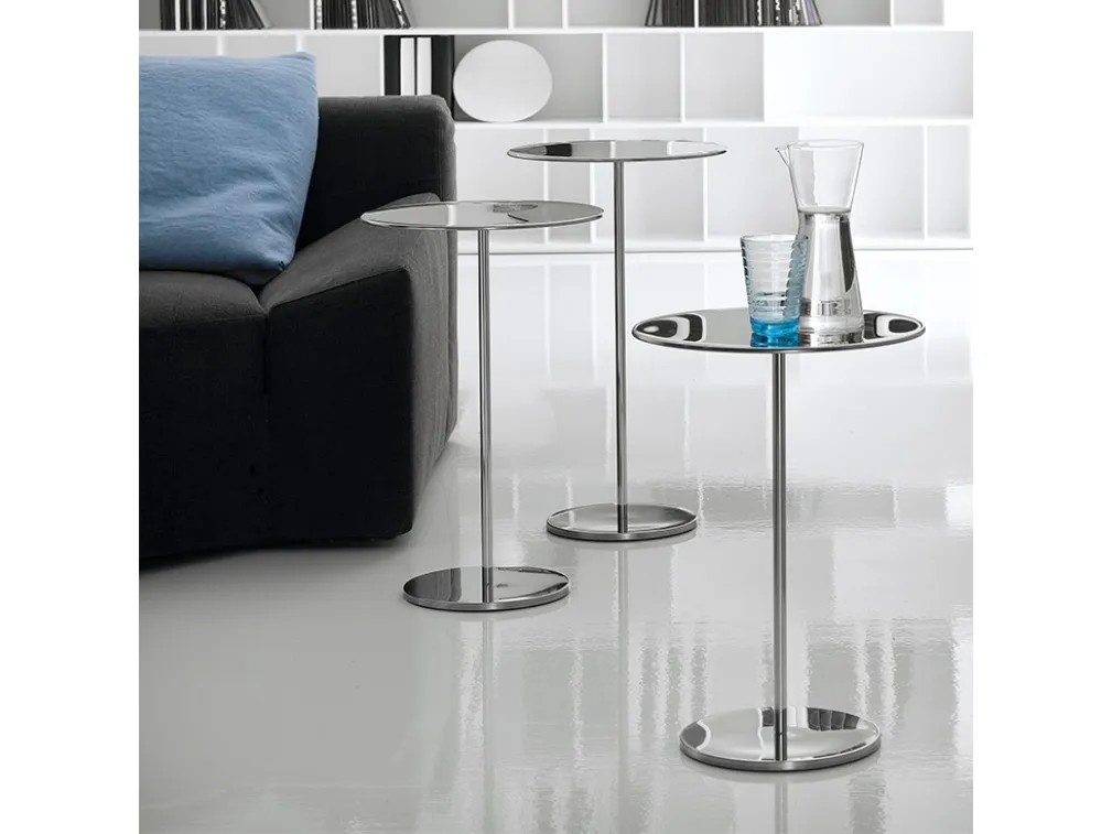 Tavolino rotondo Gliss di Cattelan Italia
