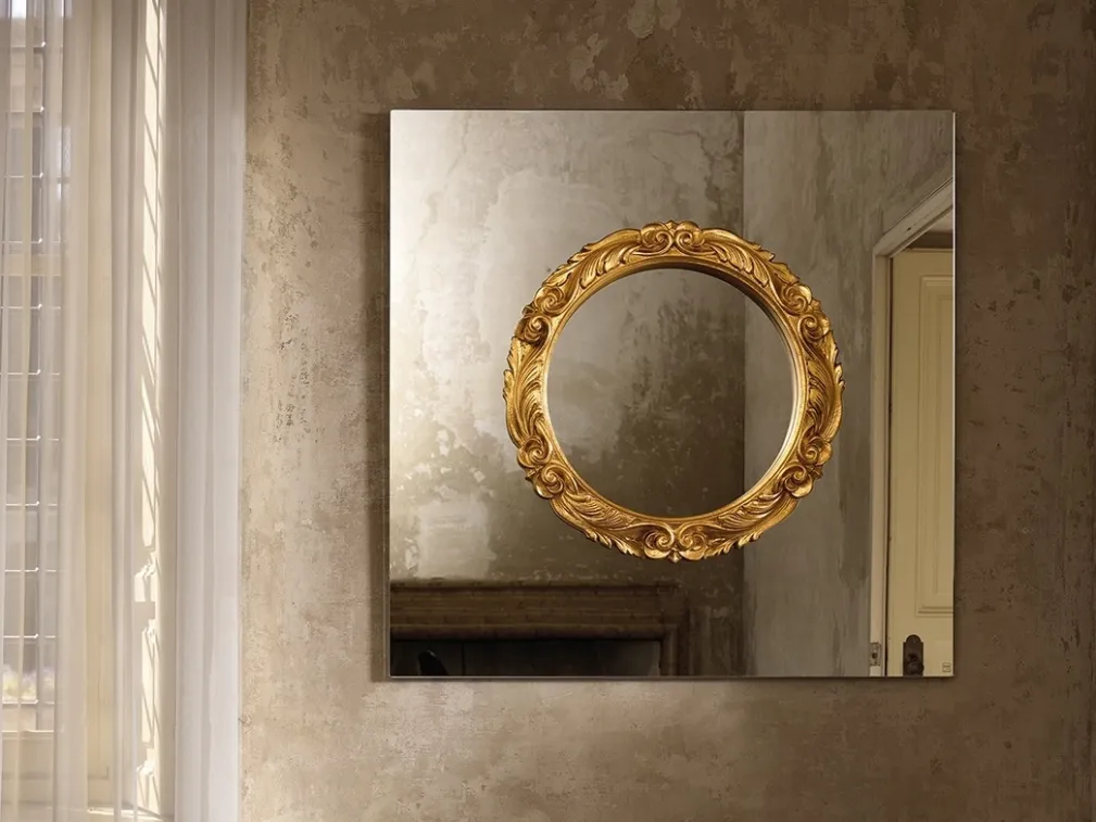 Specchio con cornice interna Ritratto di Fiam
