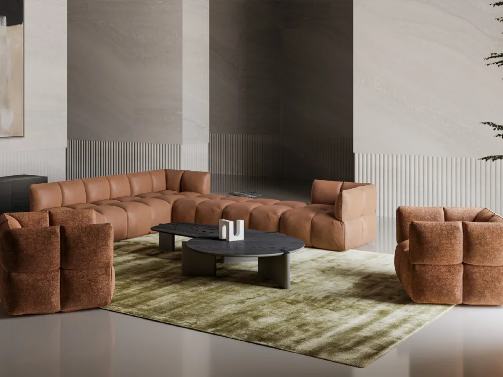 Tavolino in legno Flatiron coffee table di Bonaldo