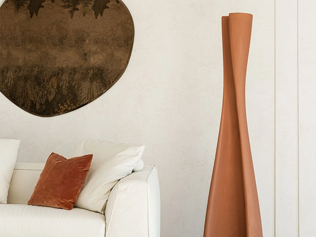 Lampada da terra in argilla Diploma di Cattelan Italia