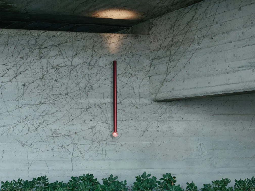 Lampada da esterno a biemissione in alluminio Flauta Spiga di Flos