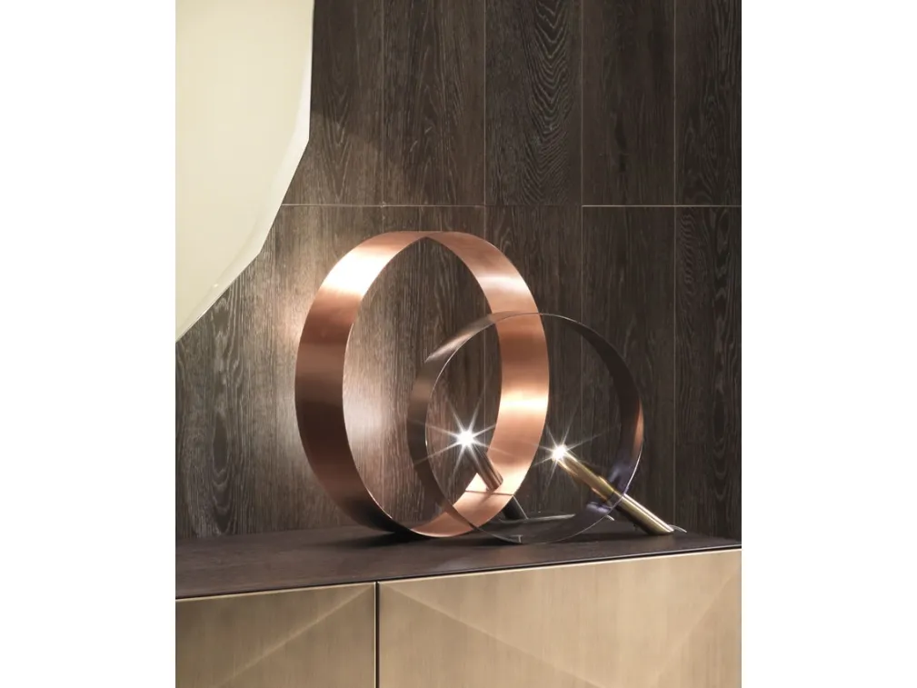 Lampada da tavolo Led Loop T di Riflessi