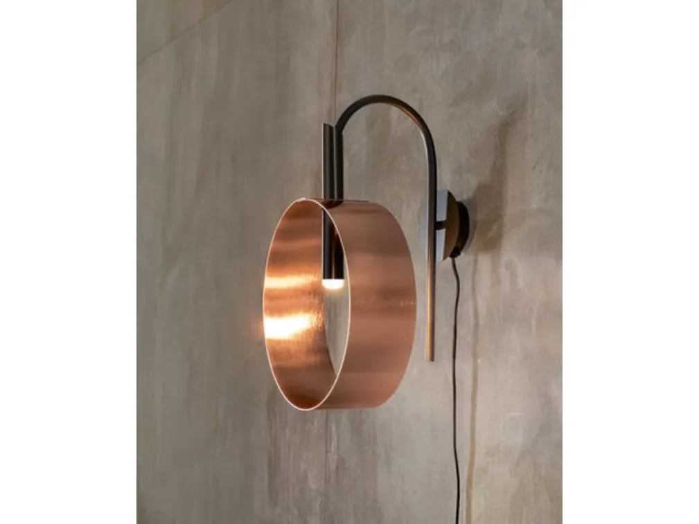 Lampada da parete Led Loop A di Riflessi