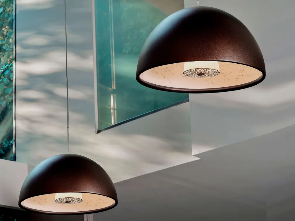 Lampada a sospensione in gesso Skygarden di Flos