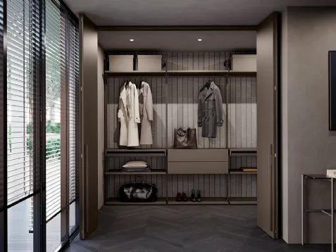 Cabina Armadio Loft Fango
