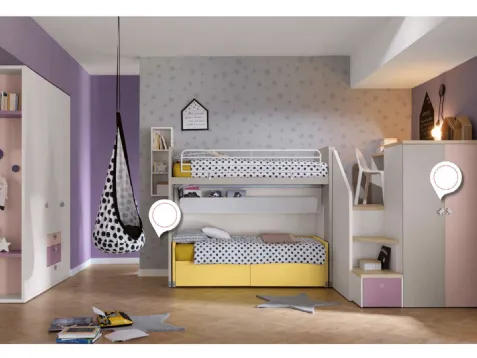 Alpha Letto a Soppalco G040