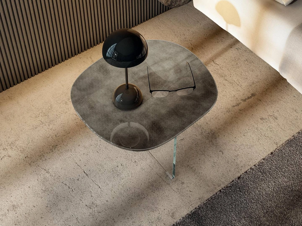 Comodino in vetro Pleasure 1419 Lago