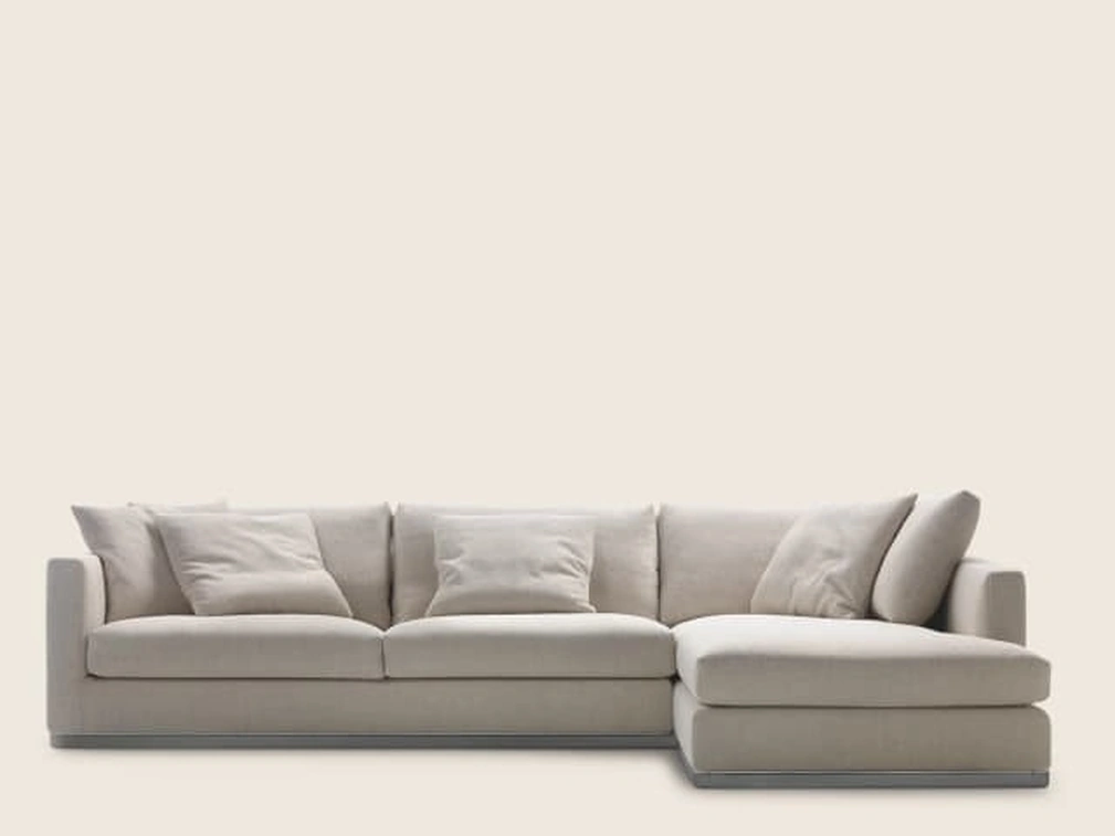 Divano con penisola Magnum di Flexform