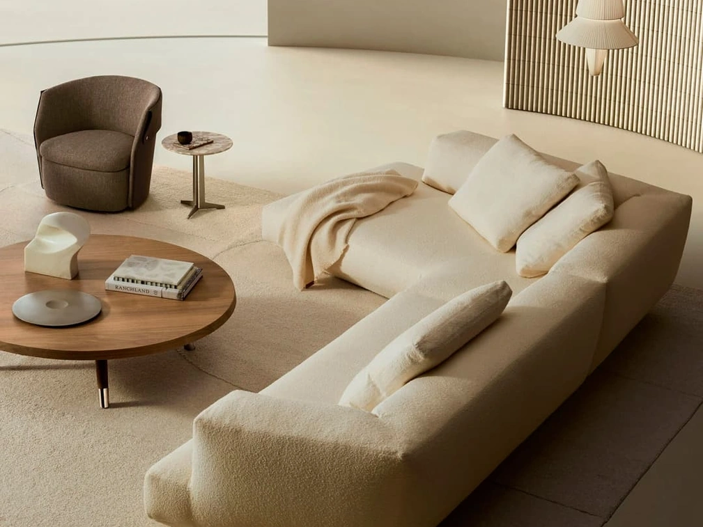 Divano angolare Loungescape di Flexform