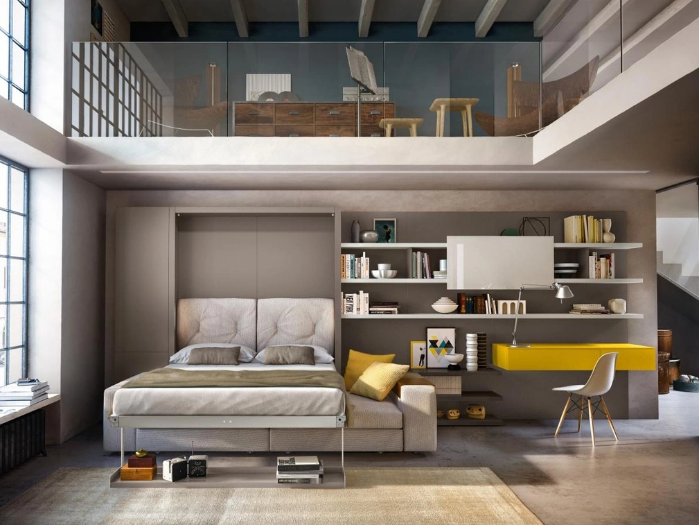 Letto a scomparsa Tango 02 di Clei