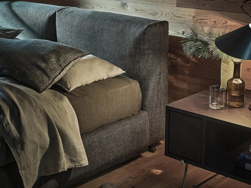 Letto con box contenitore Asolo di Flexform