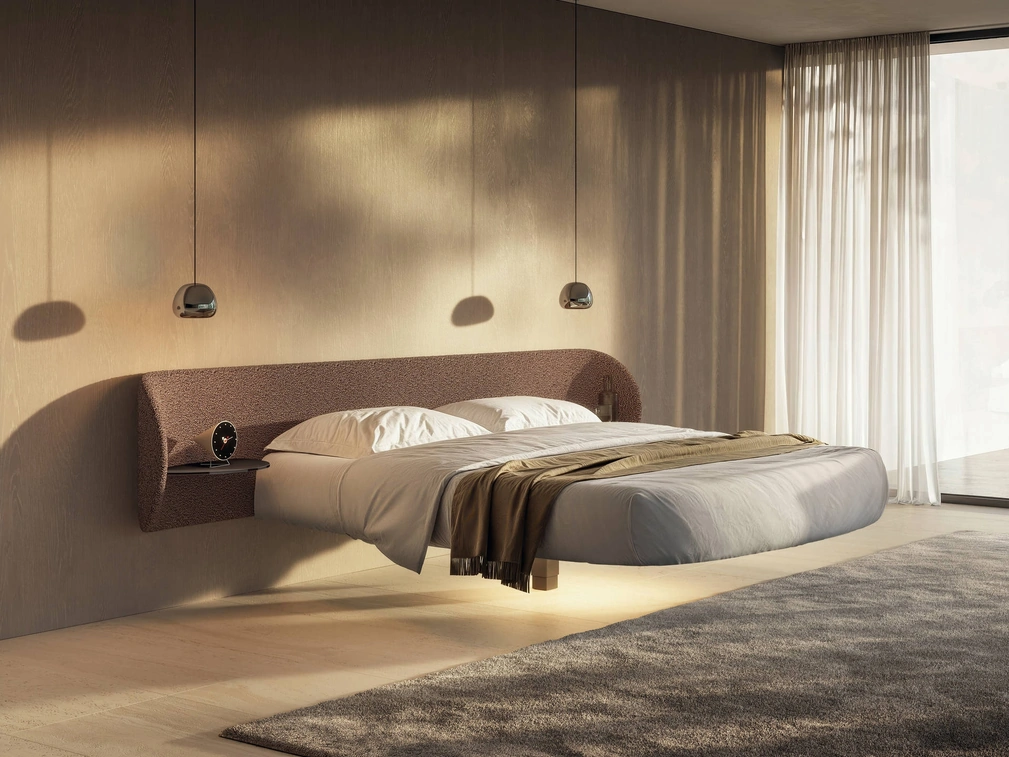 Letto Roundy Fluttua 2907 di Lago