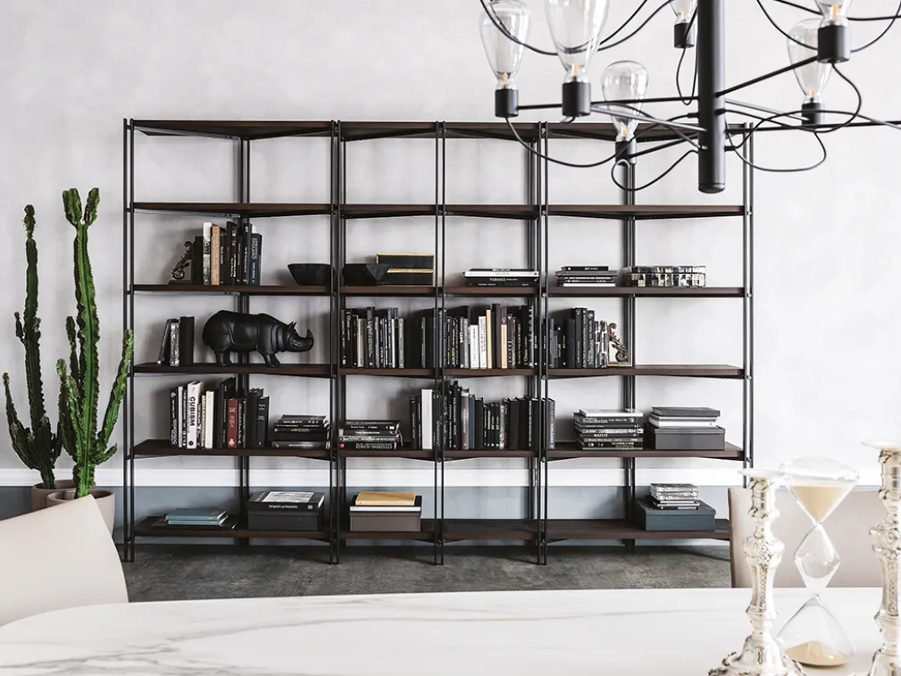 Libreria divisoria Hudson di Cattelan Italia