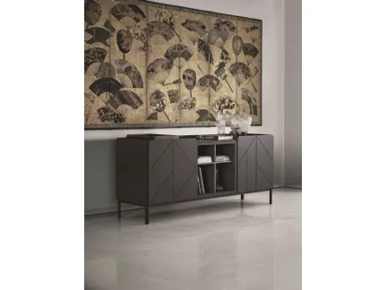 Pica Legno Laccato Decorato Moka