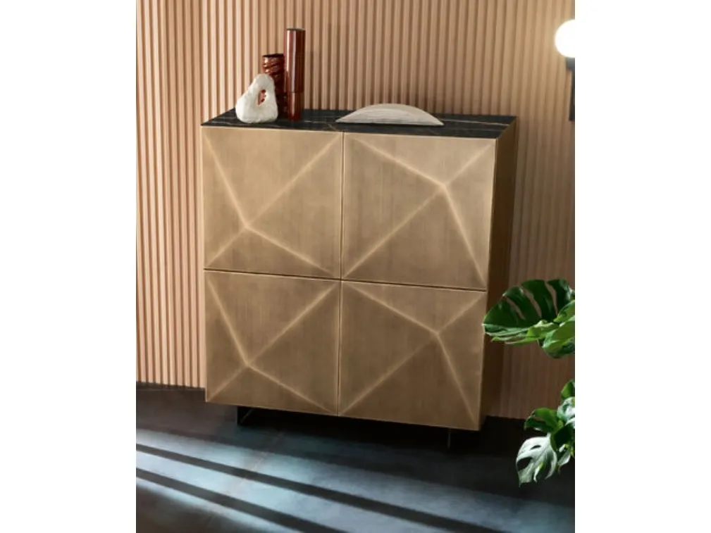 Madia Cubric Alta Ottone di Riflessi