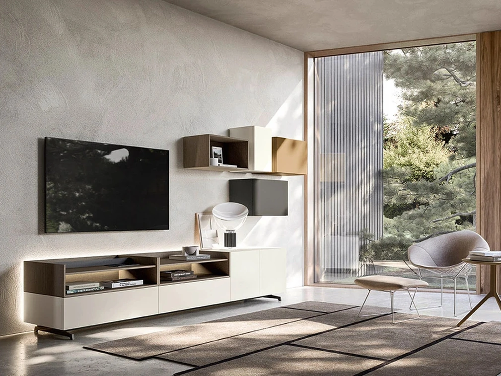 Parete Attrezzata Lampo 033 di Sangiacomo