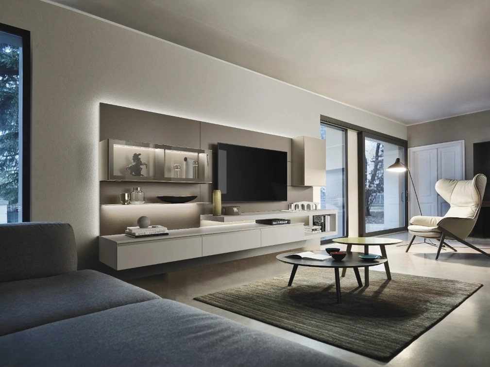 Parete Attrezzata Lampo 053 di Sangiacomo