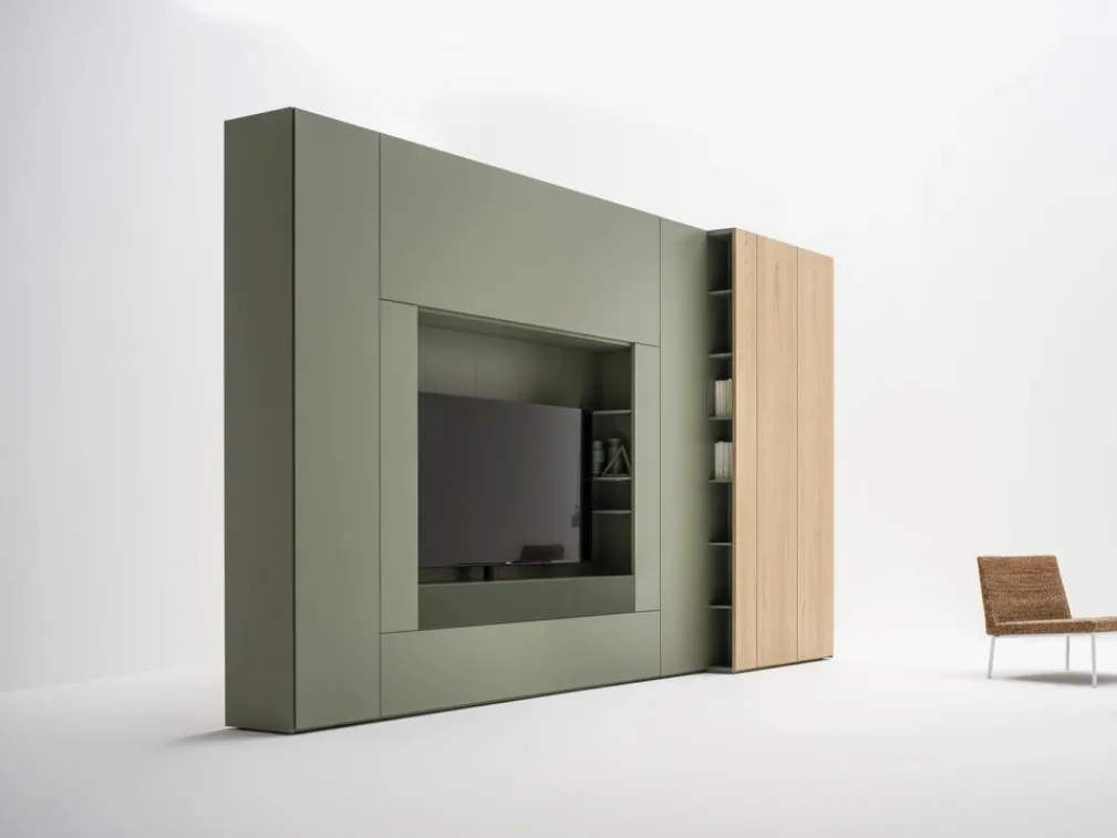 Parete Attrezzata Living Roomy di Caccaro
