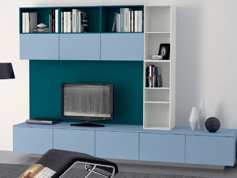 Living Tetrix in Laccato Azzurro Laguna