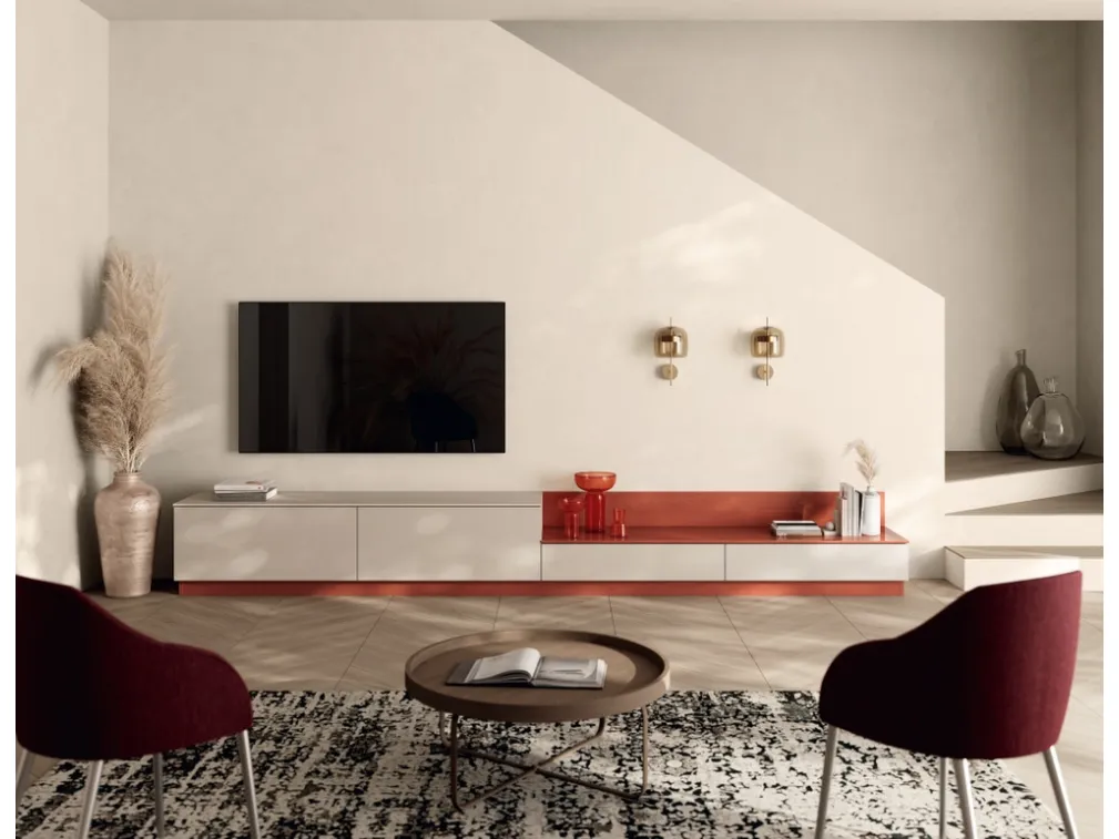 Parete Attrezzata Moda Living 02 di Scavolini
