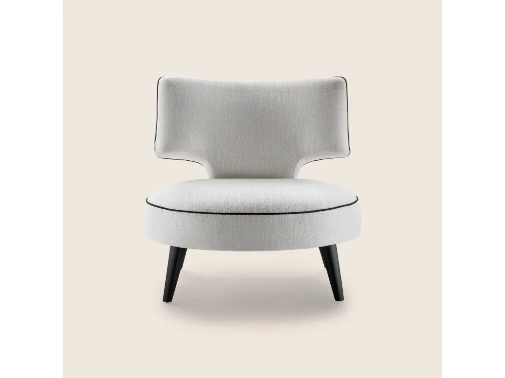 Poltroncina Drop 20 in tessuto imbottito di Flexform