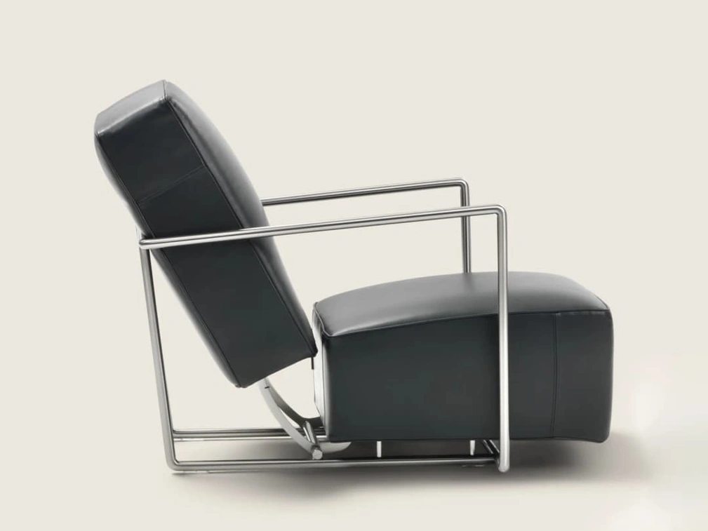 Poltrona in pelle ABC di Flexform