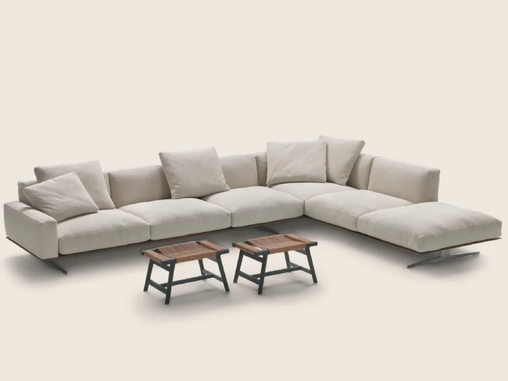 Divano angolare Soft Dream di Flexform