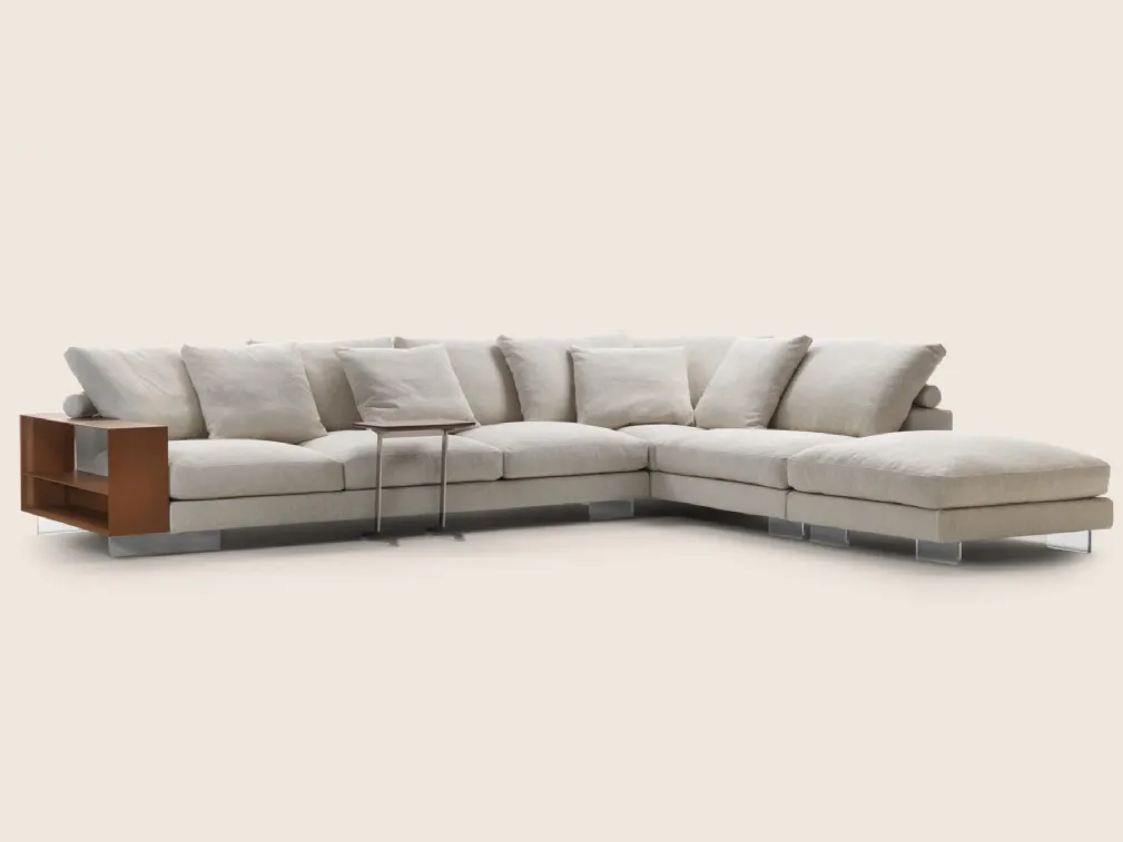 Divano angolare Lightpiece di Flexform
