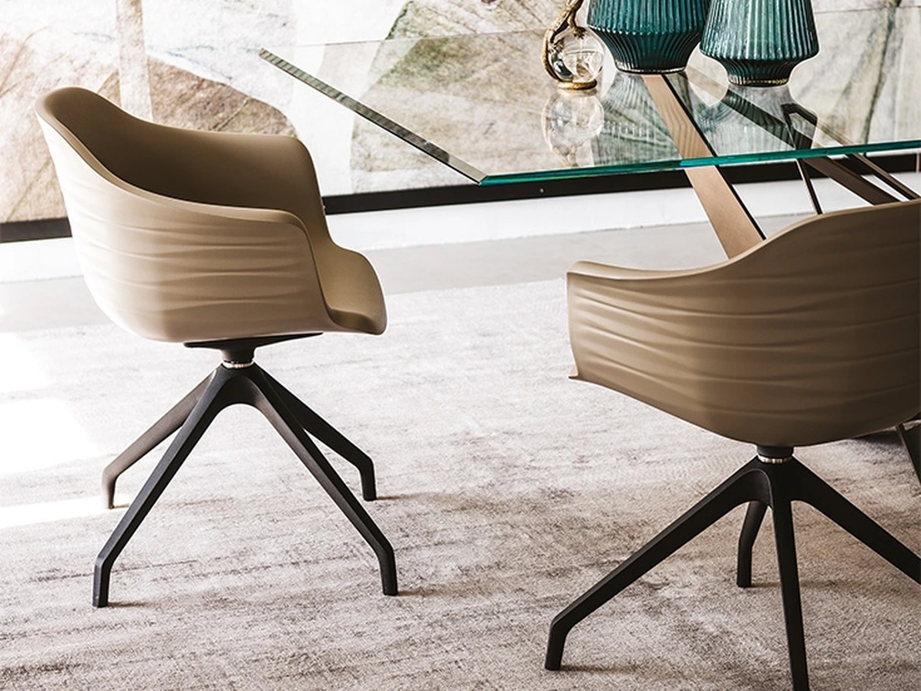 Sedia in poliuretano morbido Indy di Cattelan Italia