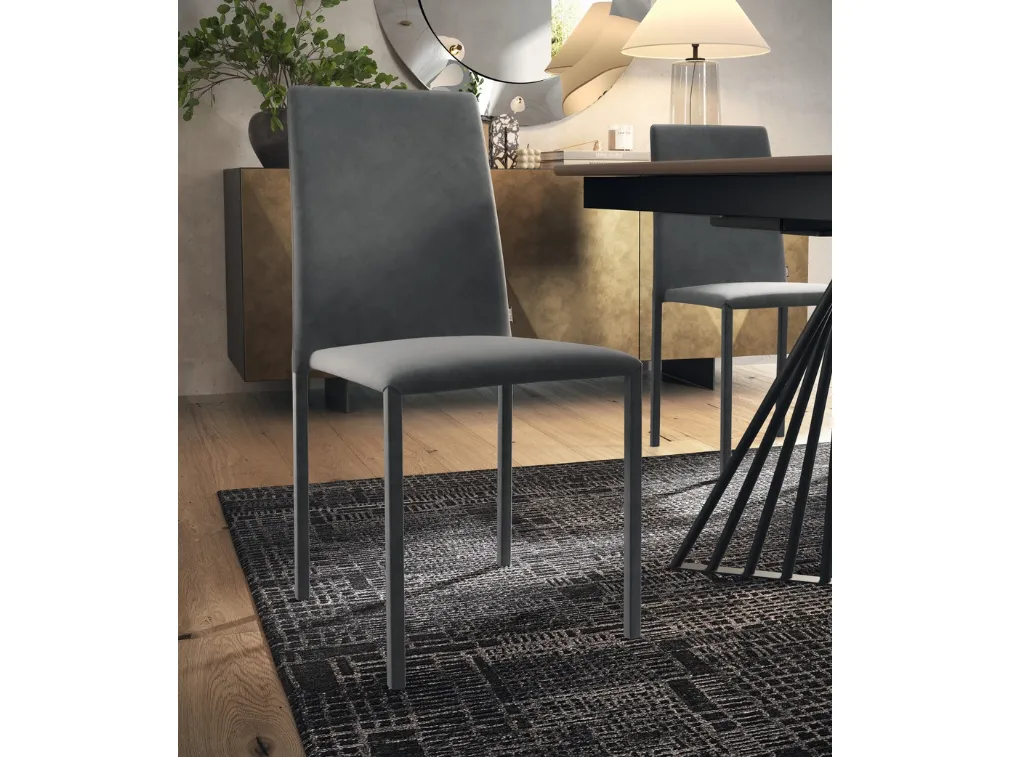 Sedia in tessuto Dama di Scavolini