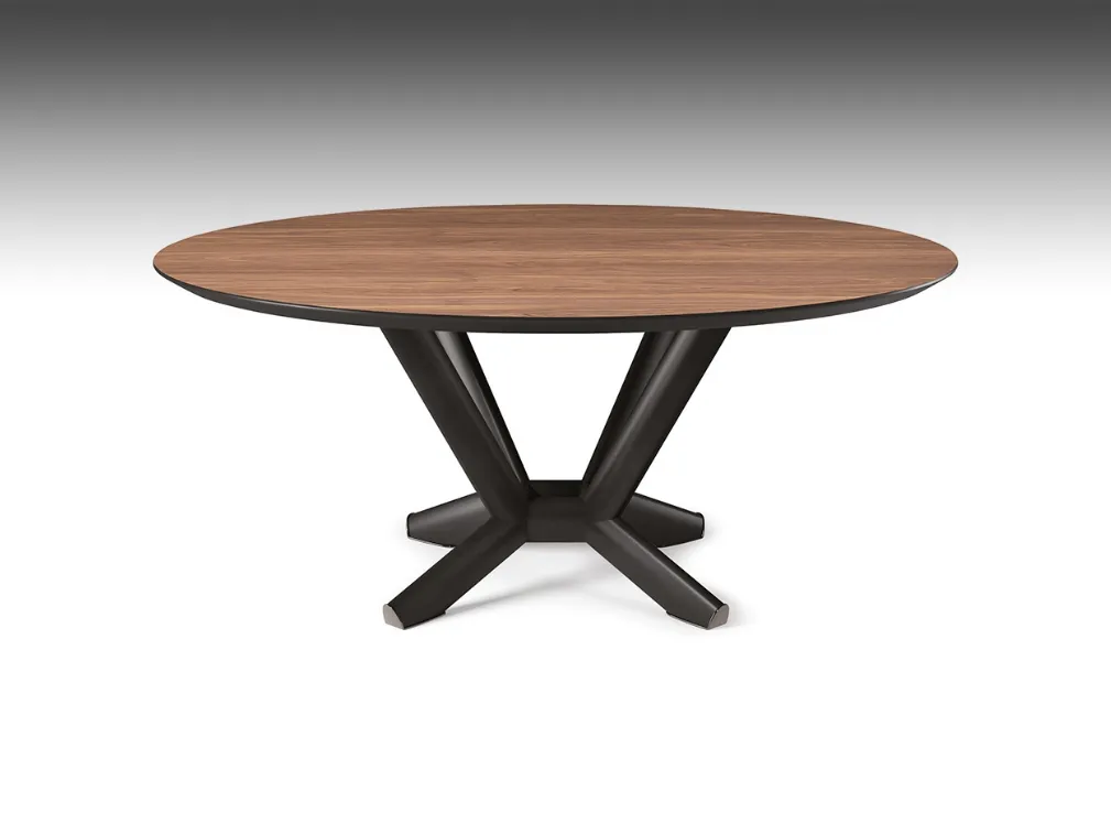 Tavolo rotondo in legno Planer Wood Round di Cattelan Italia