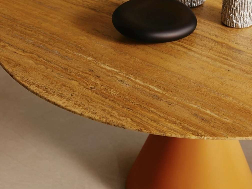 Tavolo Clay in marmo di Desalto