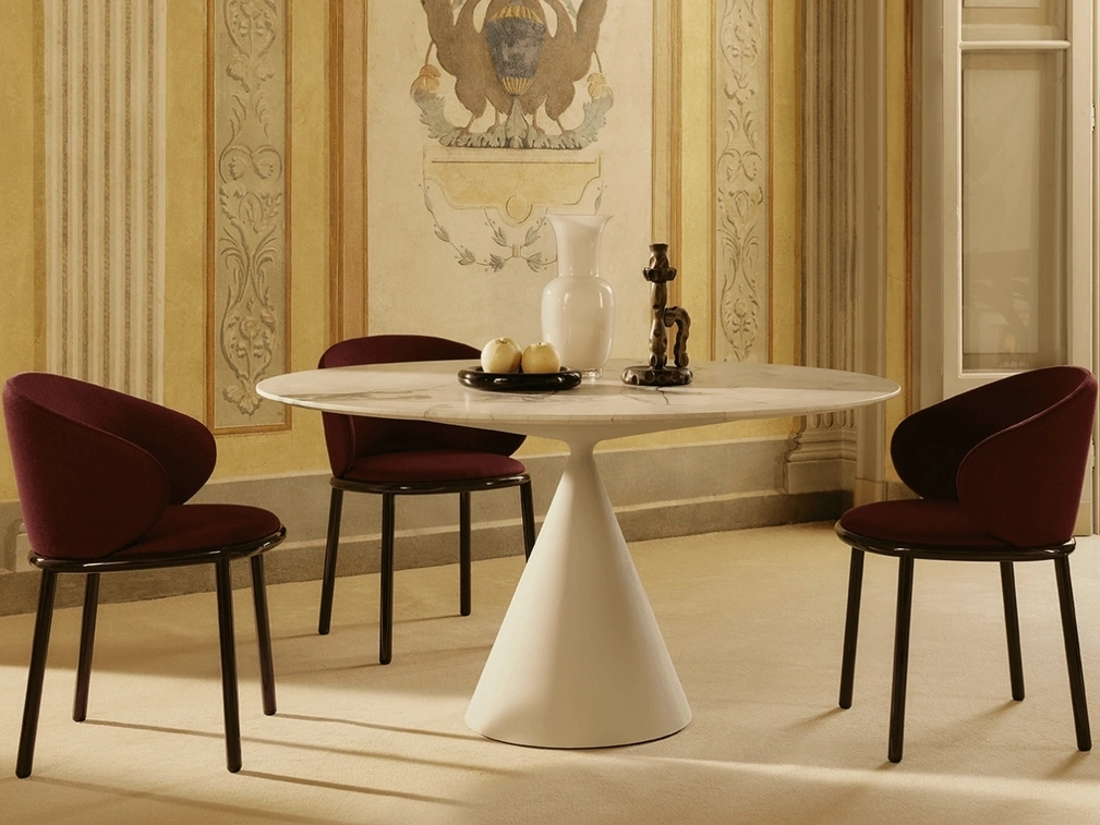 Tavolo Clay in marmo di Desalto