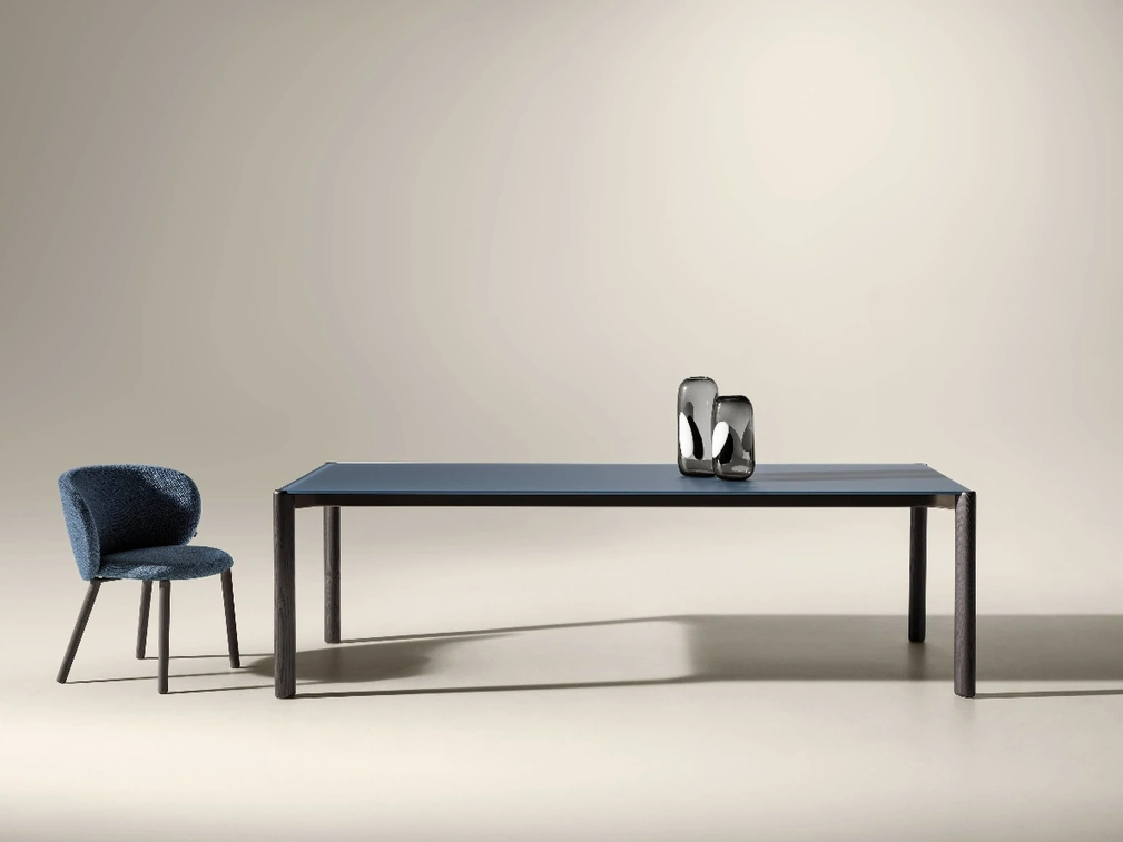 Tavolo in vetro Correr Slim 2762G di Lago