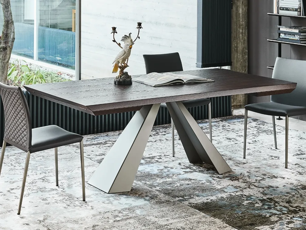 Tavolo allungabile Eliot Wood Drive di Cattelan Italia