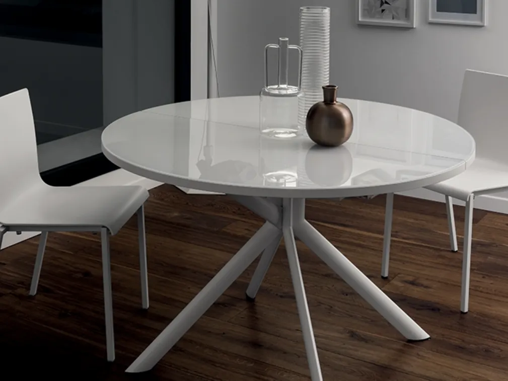 Tavolo rotondo allungabile Hover di Scavolini