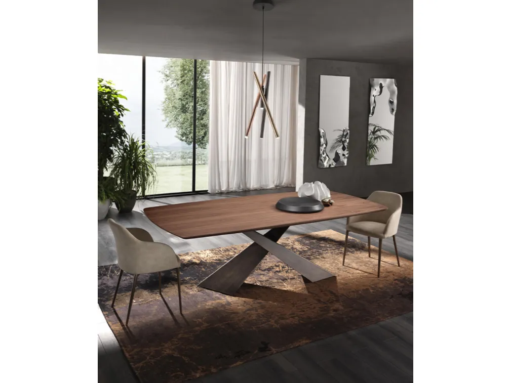 Tavolo Living Legno di Riflessi