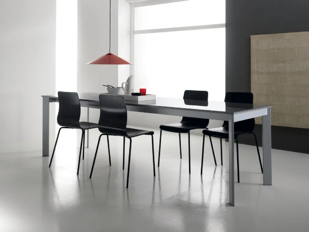 Tavolo allungabile in vetro Desko di Scavolini