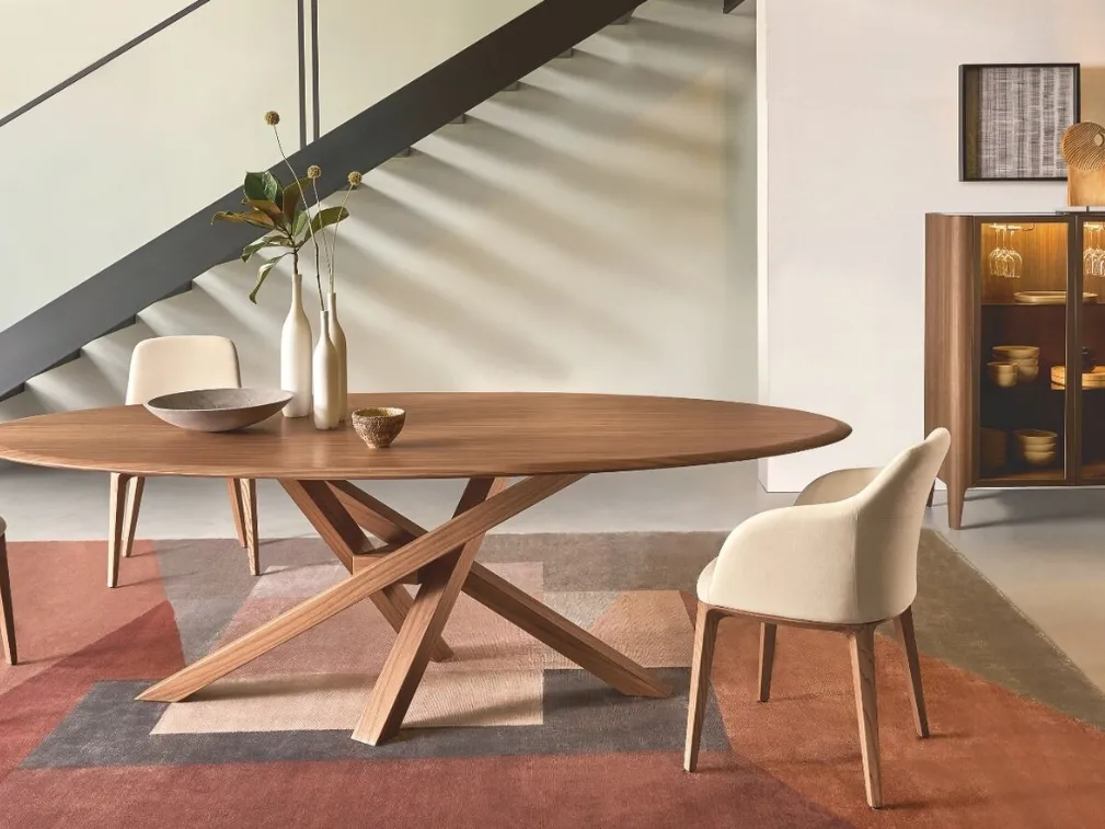 Tavolo Shangai Legno di Riflessi