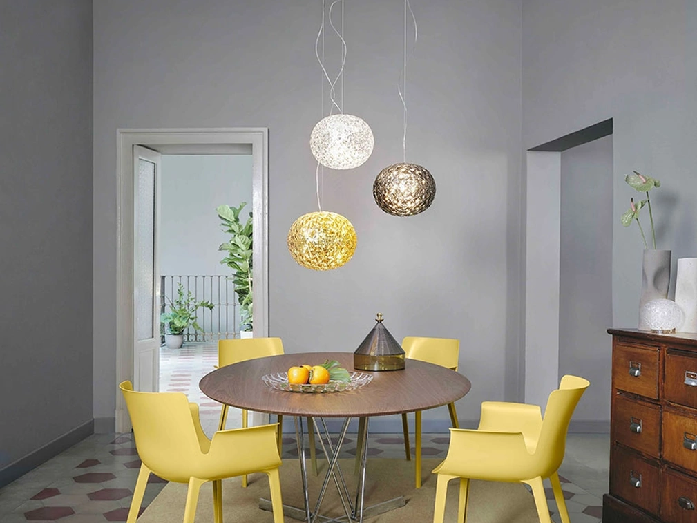 Tavolo Viscount of Wood Tondo di Kartell