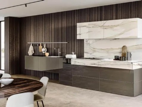 36e8 Marble XGlass Calacatta Gold e Vetro
