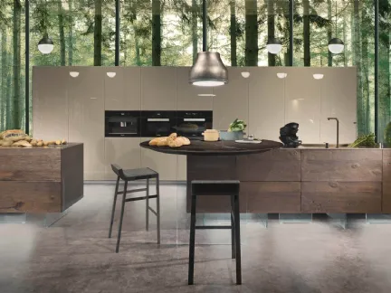 Air con penisola Marble XGlass Marquina