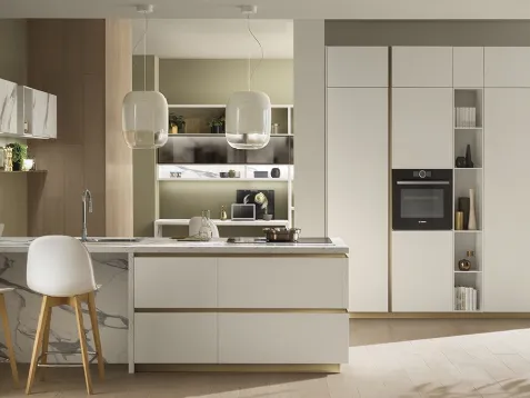 DeLinea in laccato Bianco Prestige