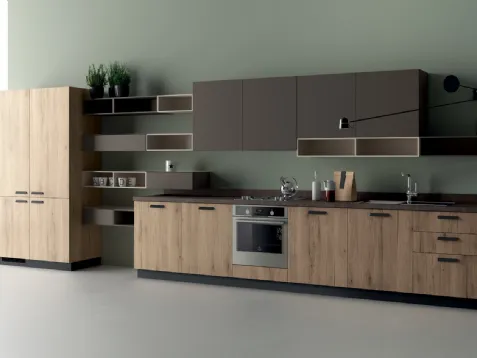 Mood in Rovere Voyage e Grigio Terra