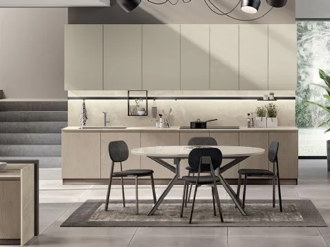 Motus in Rovere Gessato e Grigio Gabbiano