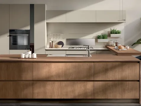 Motus in Rovere Landscape e laccato opaco Visone