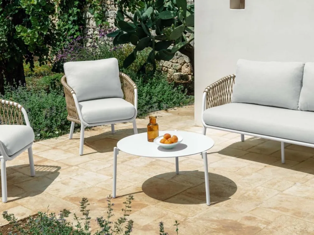 Arredo da esterno Abel in tessuto e alluminio di Talenti