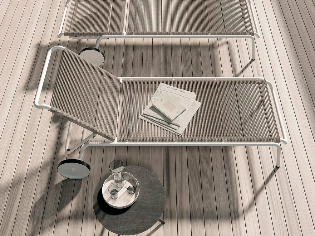 Day Bed Calipso in fibra sintetica di Flexform