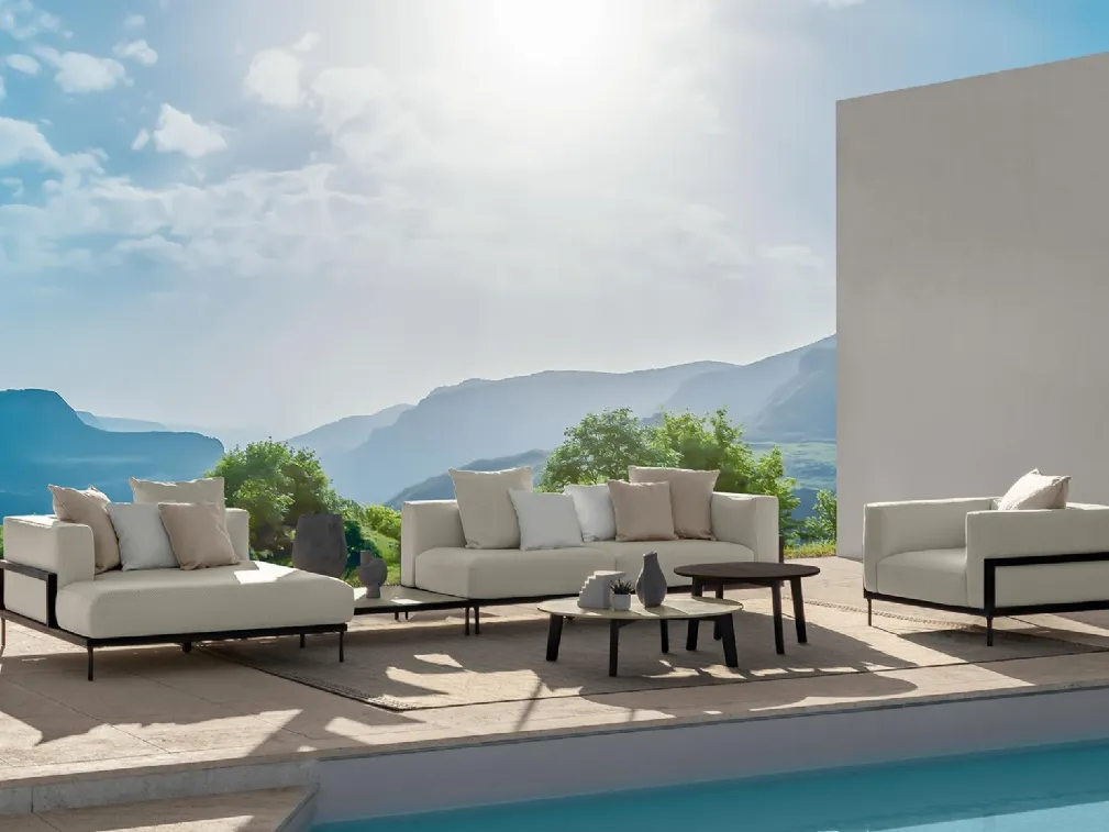 Arredo da esterno CleoSoft Wood di Talenti