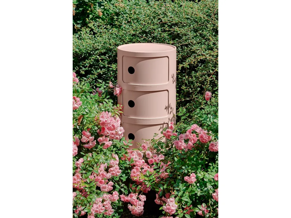 Tavolino contenitore di design Componibili Bio di Kartell